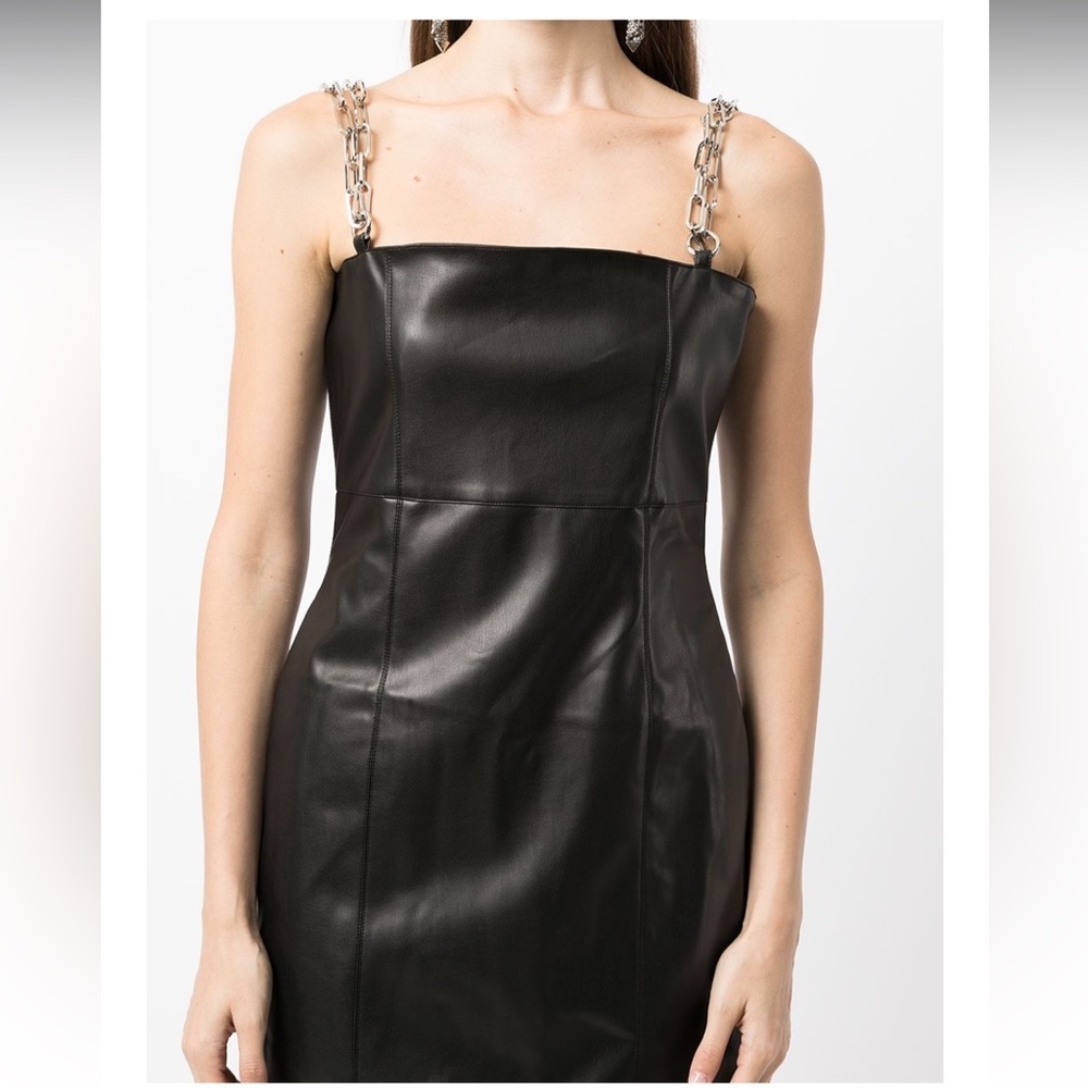 NWT Rokh- Metal Chain Mini Dress- Size 36/ US 2-4